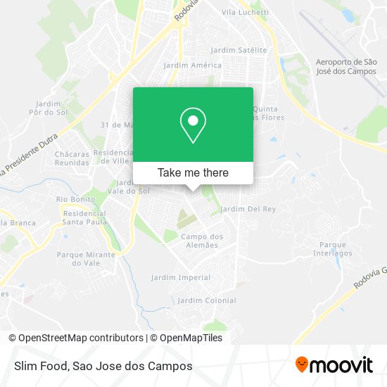 Mapa Slim Food