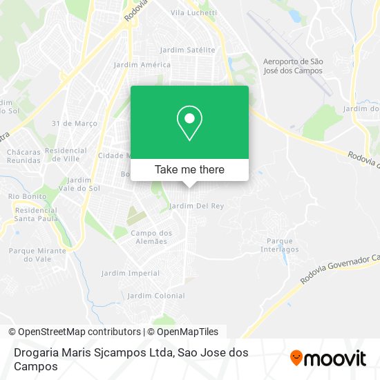 Drogaria Maris Sjcampos Ltda map