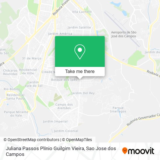 Juliana Passos Plínio Guilgim Vieira map