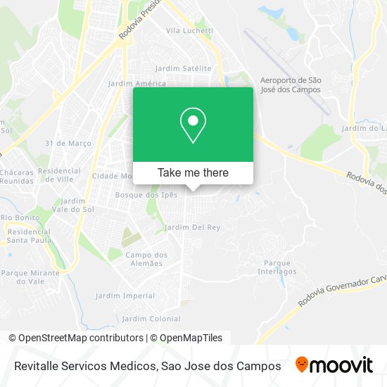 Revitalle Servicos Medicos map