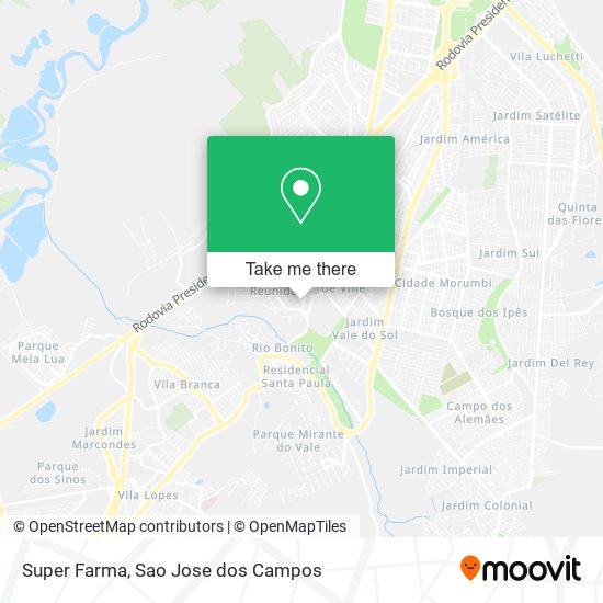 Mapa Super Farma