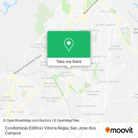 Mapa Condominio Edificio Vitoria Regia