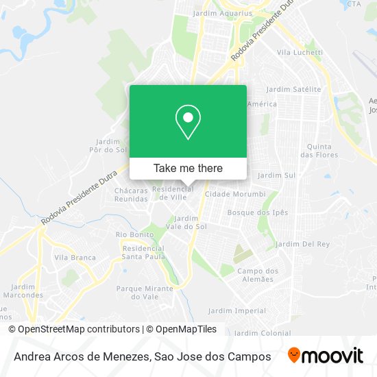 Andrea Arcos de Menezes map