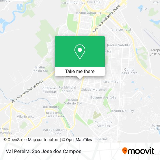 Mapa Val Pereira