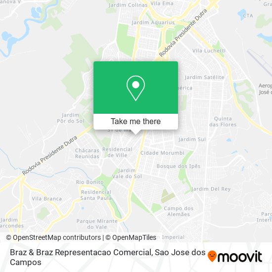 Braz & Braz Representacao Comercial map