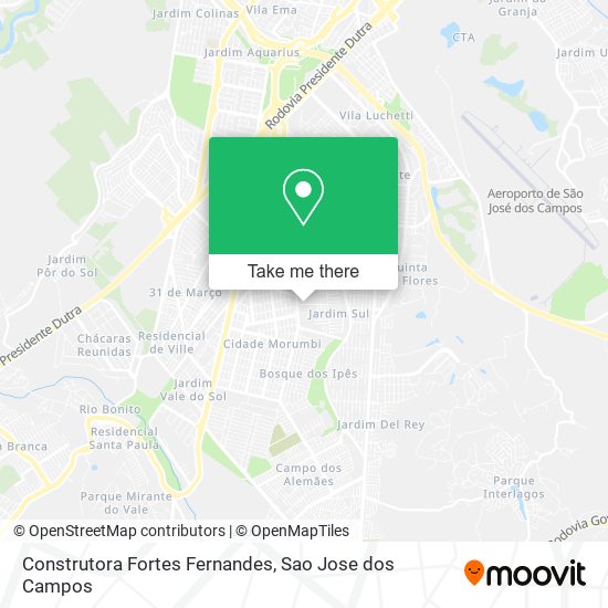 Construtora Fortes Fernandes map