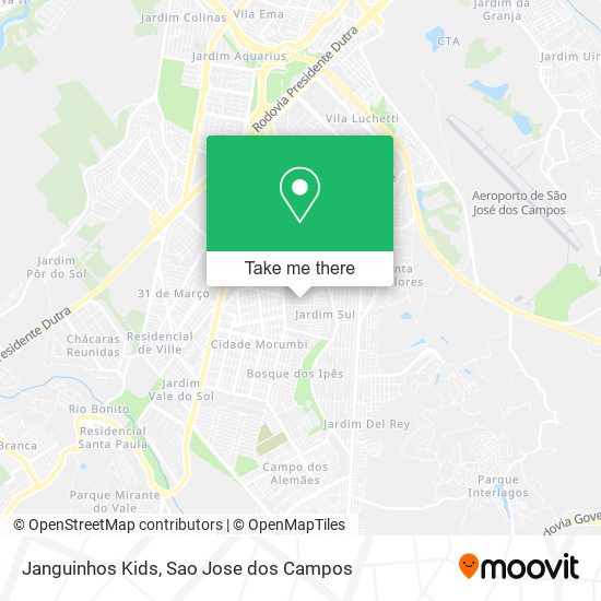 Janguinhos Kids map