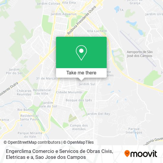 Engerclima Comercio e Servicos de Obras Civis, Eletricas e a map