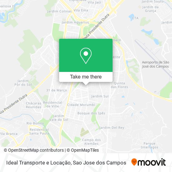 Mapa Ideal Transporte e Locação