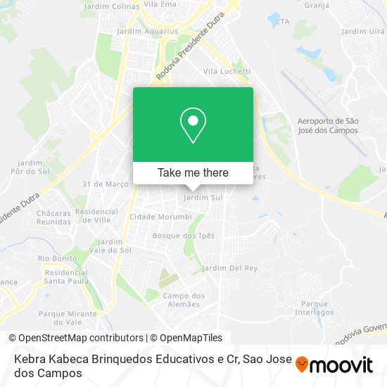 Kebra Kabeca Brinquedos Educativos e Cr map