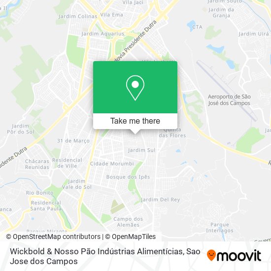 Wickbold & Nosso Pão Indústrias Alimentícias map