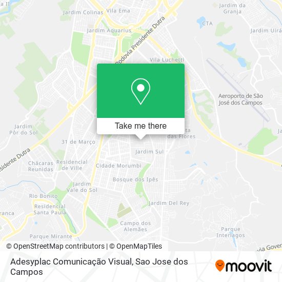 Adesyplac Comunicação Visual map