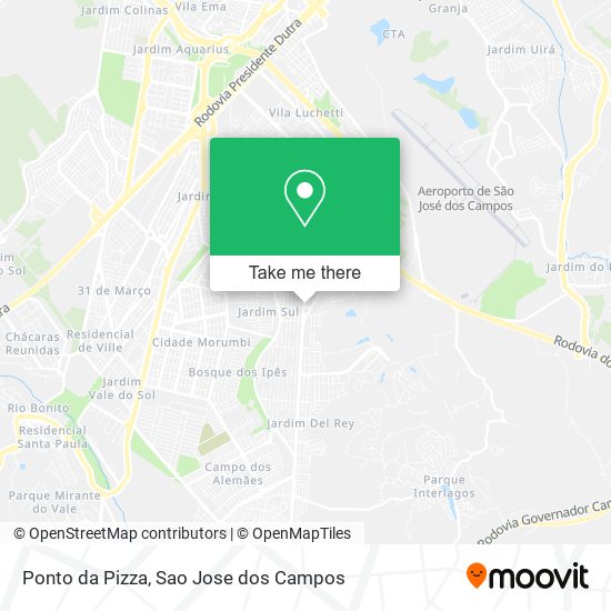 Ponto da Pizza map