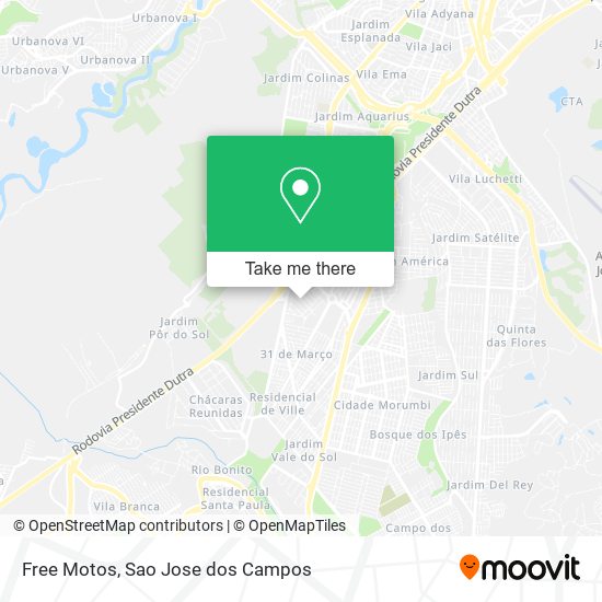 Free Motos map