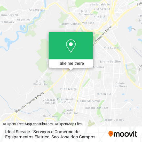 Ideal Service - Serviços e Comércio de Equipamentos Eletrico map