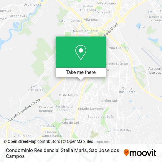 Condominio Residencial Stella Maris map