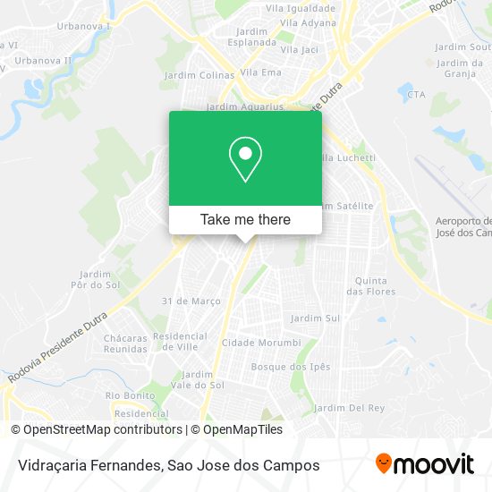 Vidraçaria Fernandes map