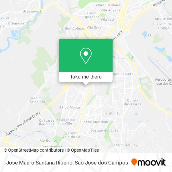 Jose Mauro Santana Ribeiro map