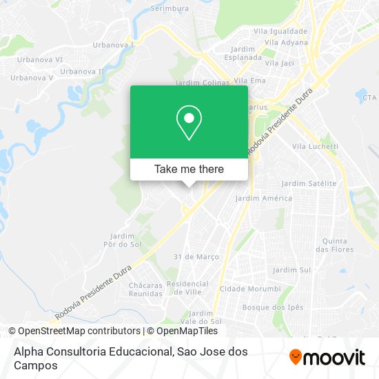 Alpha Consultoria Educacional map