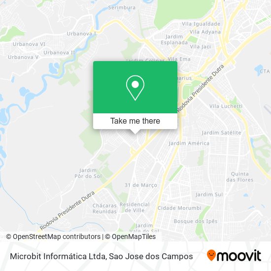 Microbit Informática Ltda map