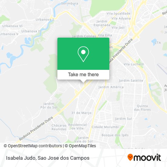 Mapa Isabela Judo