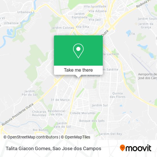 Mapa Talita Giacon Gomes