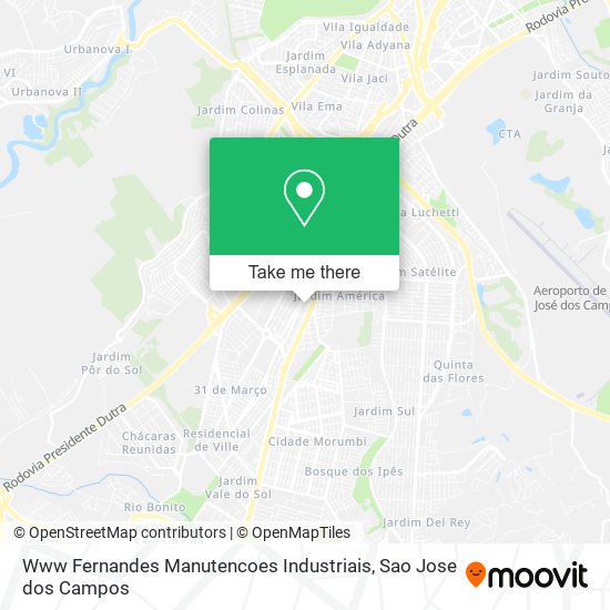 Mapa Www Fernandes Manutencoes Industriais