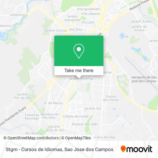 Stgm - Cursos de Idiomas map