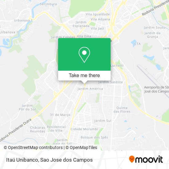 Mapa Itaú Unibanco