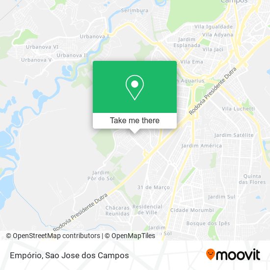 Empório map