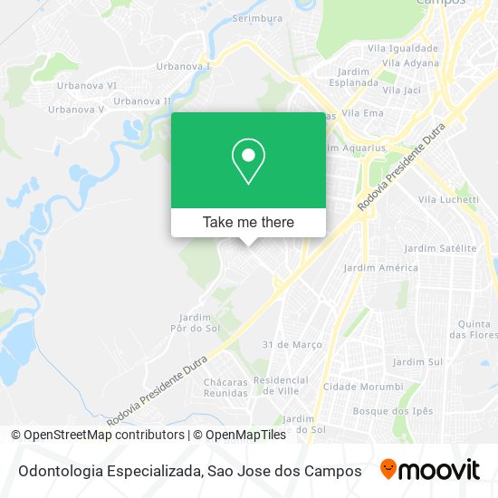 Odontologia Especializada map