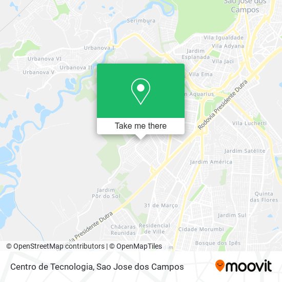 Mapa Centro de Tecnologia