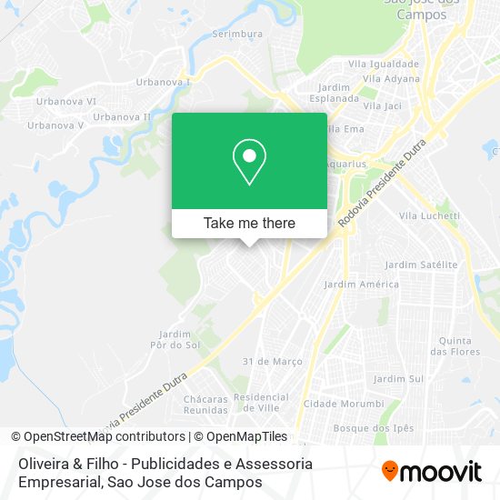 Oliveira & Filho - Publicidades e Assessoria Empresarial map