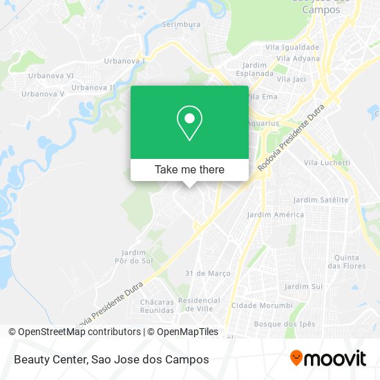 Beauty Center map