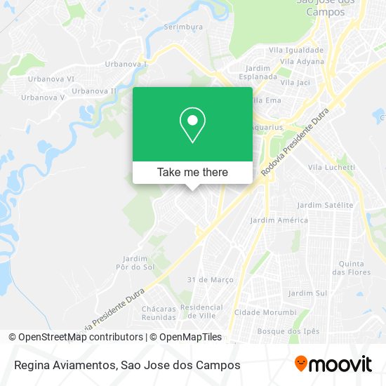 Regina Aviamentos map
