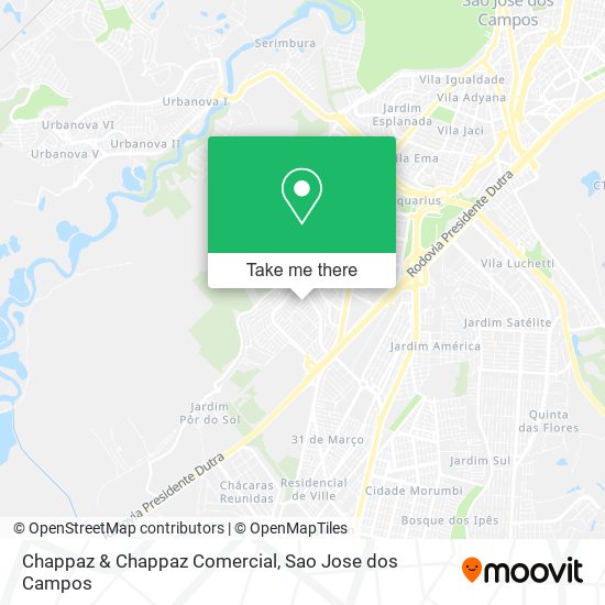 Mapa Chappaz & Chappaz Comercial