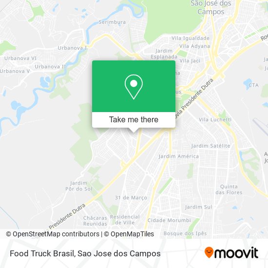 Food Truck Brasil map