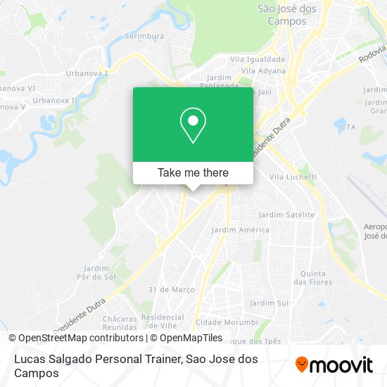 Mapa Lucas Salgado Personal Trainer