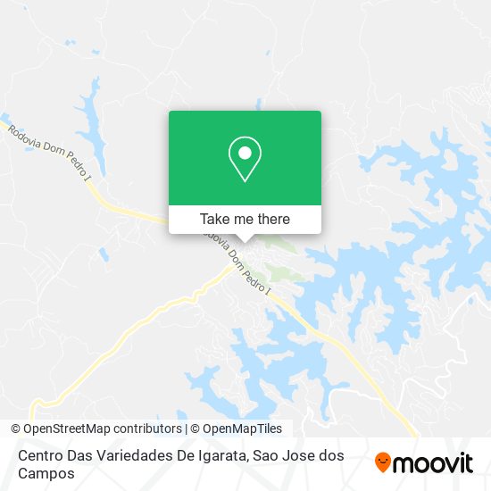 Centro Das Variedades De Igarata map