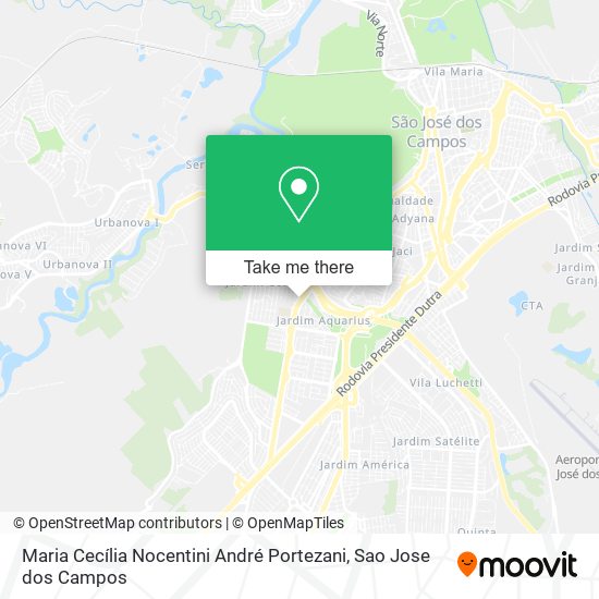 Maria Cecília Nocentini André Portezani map