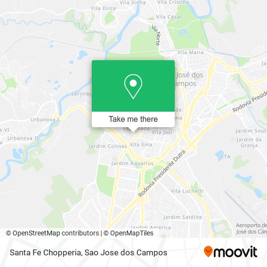 Santa Fe Chopperia map