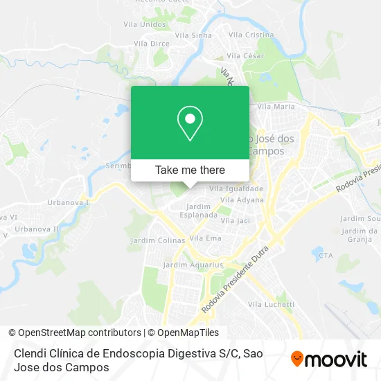 Clendi Clínica de Endoscopia Digestiva S / C map
