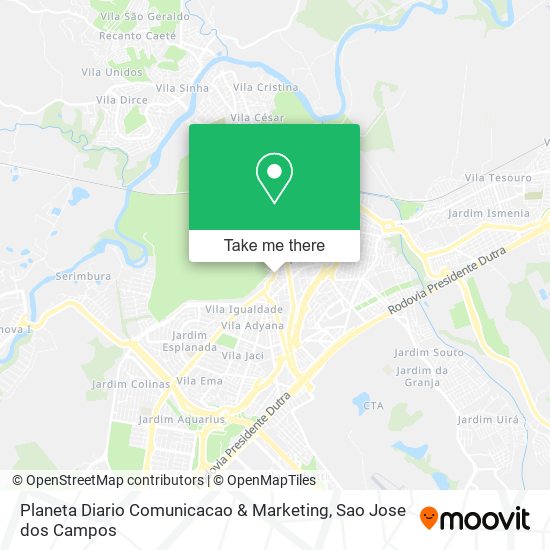 Planeta Diario Comunicacao & Marketing map