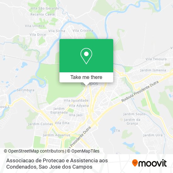 Associacao de Protecao e Assistencia aos Condenados map