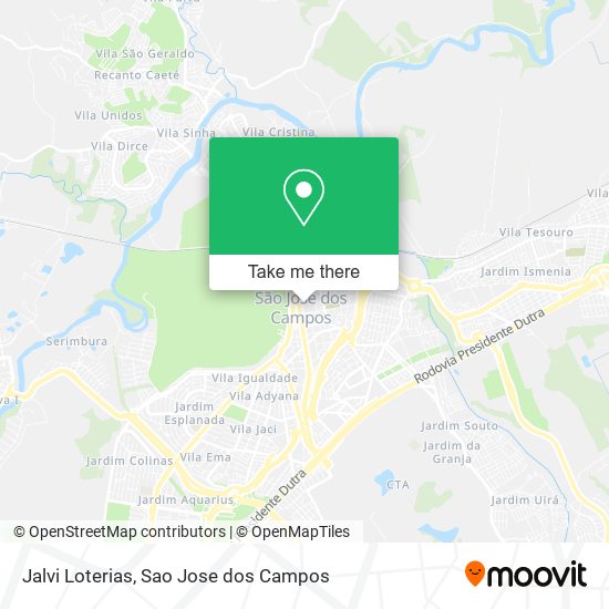 Jalvi Loterias map