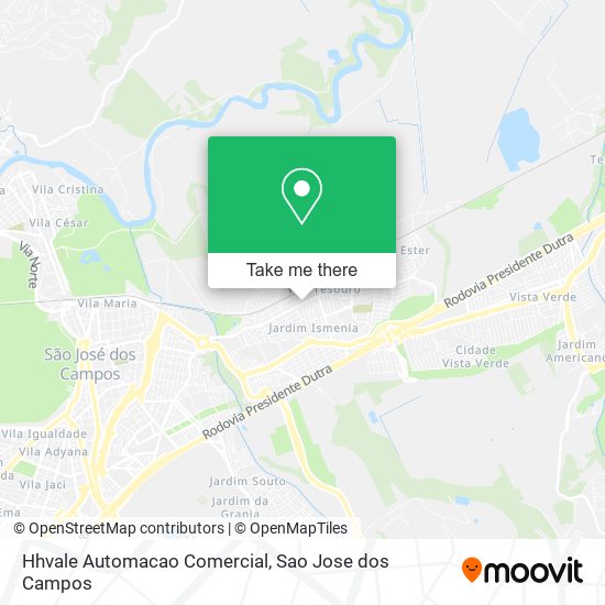 Mapa Hhvale Automacao Comercial