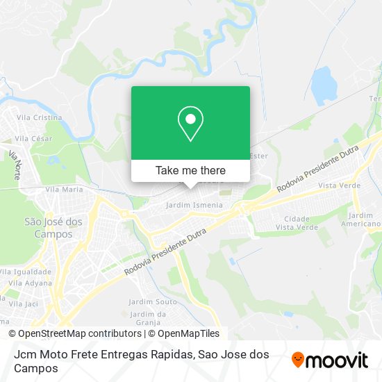 Jcm Moto Frete Entregas Rapidas map