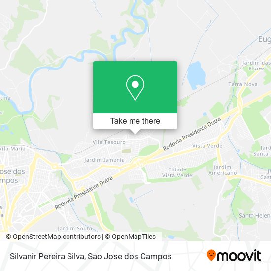 Silvanir Pereira Silva map