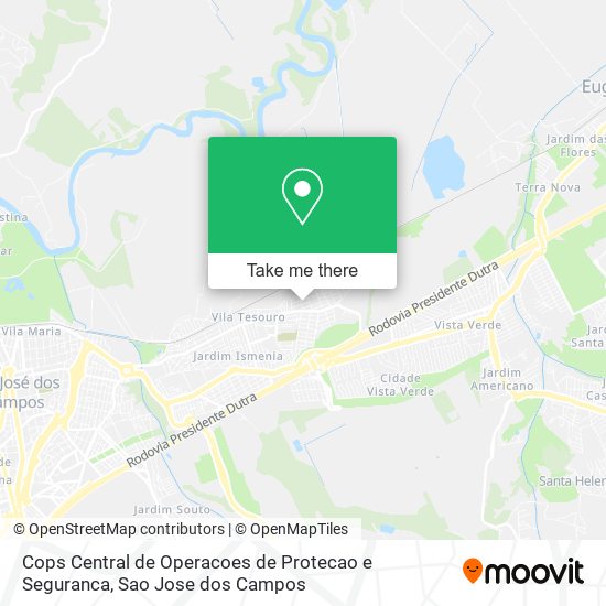 Cops Central de Operacoes de Protecao e Seguranca map