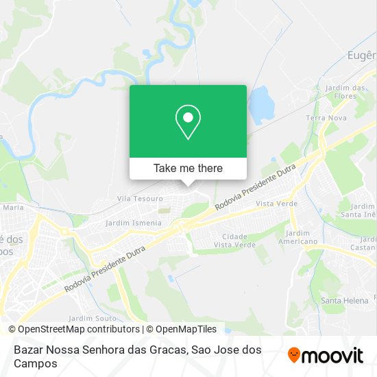 Bazar Nossa Senhora das Gracas map
